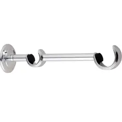 Couselo - Suporte Leão Duplo Roseta Médio Cromado 28X19mm