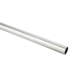 Couselo - Varão de Alumínio com Verniz, 19mm, 3M, Aço Escovado