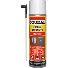 Soudal - Espuma Manual Diy, Champanhe, 500ml