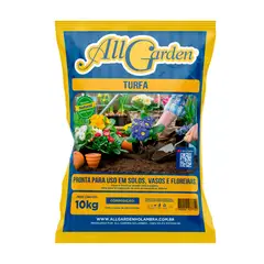 All Garden - Substrato para Plantio Turfa Saco 10Kg