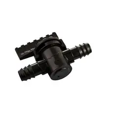 Elgo - Válvula Esfera Tubo Plástico, Preto , 16mm