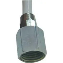 Hidro Filtros - Registro de Conexão com Rosca 1/2" e Saída para Mangueira 6,3mm para Adaptação de Torneira e Filtro