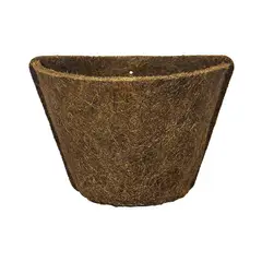 Coquim - Vaso Comum Fibra de Coco Parede Médio 23x8x16cm