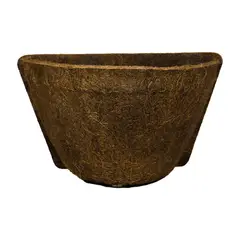 Coquim - Vaso Comum Fibra de Coco Parede Grande 28x10x18cm