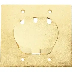 Tramontina - Tampa Unha Rj45 Dourada 4X4