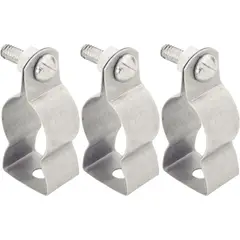 Tramontina - Abraçadeira Metálica Tipo D 1/2" com 3 Peças