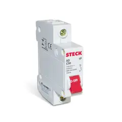 Steck - Disjuntor monopolar 1P 100A
