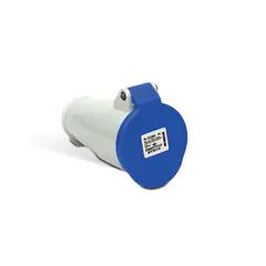 Steck - Tomada Industrial 3P+T Azul 32A 200/250V