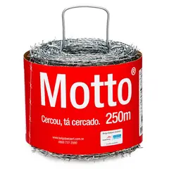 Belgo - Arame Farpado Motto 250m Prata