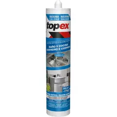 Topex - Silicone Banheiro e Cozinha 300ml