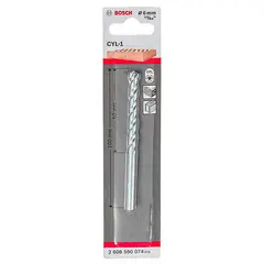 Bosch - Broca CYL-1 para concreto Ø6 x 60 x 100 mm com 1 unidade