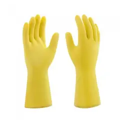 Ava - Luvas Multiuso Forradas em Algodão Média Amarelo