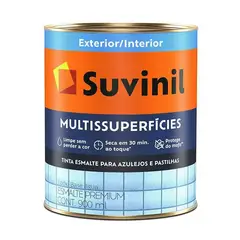 Suvinil - Esmalte Multisuperficie Acetinado Branco 0,9L