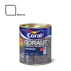 Coral - Esmalte Ferrolack, Branco, 900ml