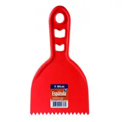 Atlas pincéis - Espátula de Plástico Dentada 10cm REF-151/10