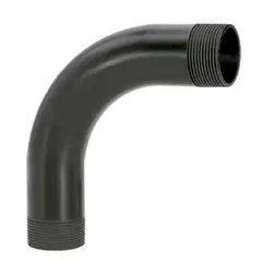 Amanco - Curva Longa 90° 1.1/4" Eletroduto Roscável Preto