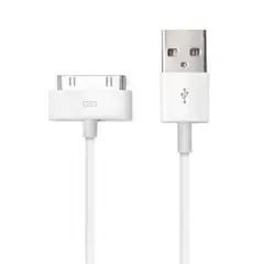 Multilaser - Cabo de Dados 30 Pin para Iphone, Ipod, Ipad, Branco