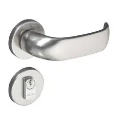 Pado - Fechadura 500-90E Externa 55mm Cromado Acetinado