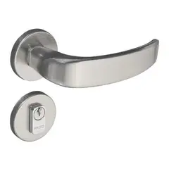 Pado - Fechadura Victória Externa 55mm Cromado Acetinado