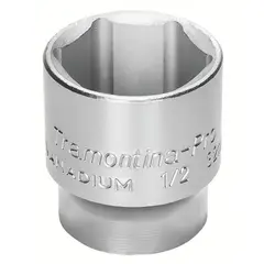 Tramontina - Soquete Sextavada em Aço Cromo Vanádio 1/2" 11mm