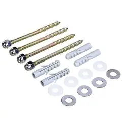 Esteves - Conjunto Fixação Tanque Deca Kit Com 4 Peças