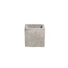 JCR Blocos - Bloco Estrutural Concreto Liso, Cinza, 14x19x19cm
