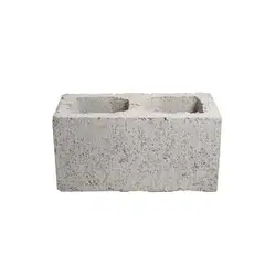 JCR Blocos - Bloco Estrutural Concreto Liso Cinza 19x19x39cm