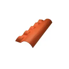 Precon - Cumeeira Colonial de PVC 88cmx15cm Cerâmica