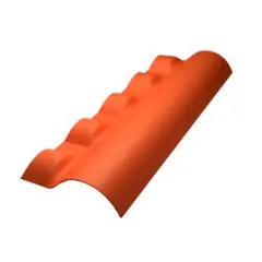 Precon - Cumeeira Colonial de PVC 88cmx15cm Cerâmica