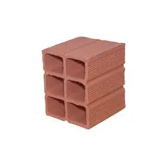 Nova União - Bloco Cerâmico 11,5x14x11,5cm Marrom