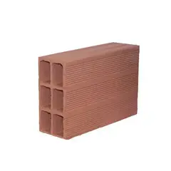 Nova União - Bloco Cerâmico, Marrom, 09x19x29cm