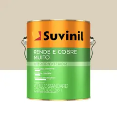 Suvinil - Tinta Fosco Interior Rende e Cobre Muito Standard 3,6L Palha