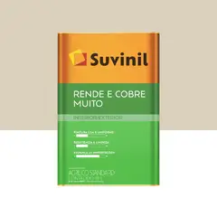 Suvinil - Tinta Fosco Interior Rende e Cobre Muito Standard 18L Palha
