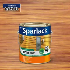 Sparlack - Verniz Marítimo Brilhante 3,6L Interior e Exterior Natural