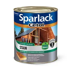 Sparlack - Verniz Extra Marítimo Acetinado 0,9L Interior e Exterior Natural