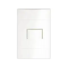 Schneider - Conjunto Interruptor Simples 4X2 10A Lunare Branco