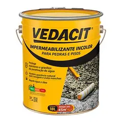 Vedacit - Impermeabilizante Incolor para Pedras e Pisos Balde 18 Litros