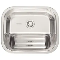 Tramontina - Tanque Encaixe Aco Inox 50x40 Po Inox