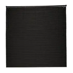 Conthey - Persiana PVC Preto 25mm 160x130