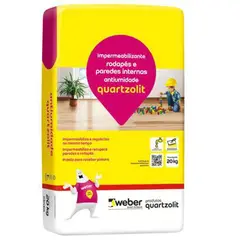 Quartzolit - Argamassa Impermeabilizante Antiumidade 20kg