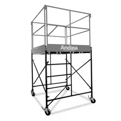 Andasa - Painel Tubular 1x1,5m Cinza