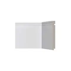 Santa Luzia - Rodape Rp505 Com 1 Pc Bco 240X20X1,6Cm