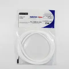 Hellermann - Espiral Organizador De Cabos Branco 1/4"X2m