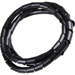 Hellermann - Espiral Organizador De Cabos Preto 3/4"X2m