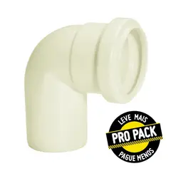 Amanco - Joelho 90° Esgoto Branco 100mm X Pro-Pack Embalagem Com 10