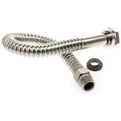 Haenke - Engate Flexível para Água Fria Inox 1/2" 40cm MF