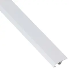 Couselo - Kit Trilho de embutir Espanha com rodízio e final 300 cm Branco
