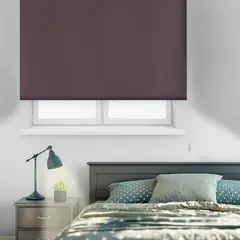 Just Home Collection - Cortina Rolô Blackout 160x165cm Café