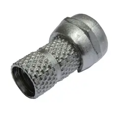 Foxmix - Conector para Cabo Coaxial com Rosca RG59 2 Peças