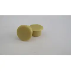 Foxmix - Tapa Furo Ct 10 Peças, Marfim, 8mm